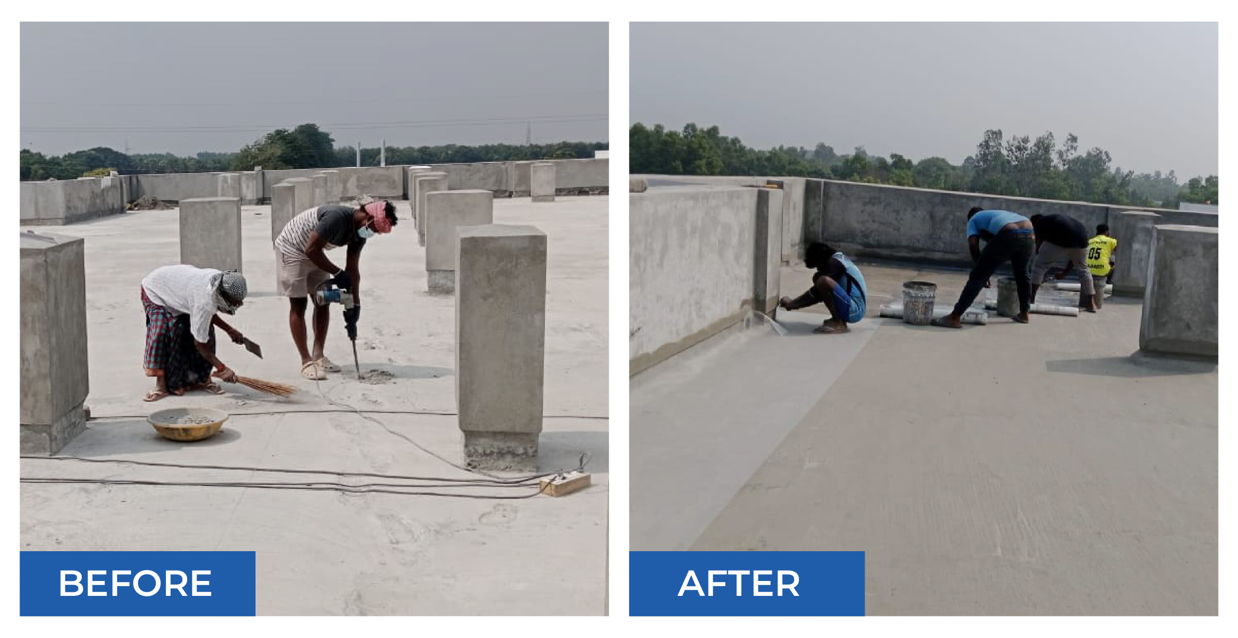 Fibre Glass Mesh Waterproofing for NLC Corp